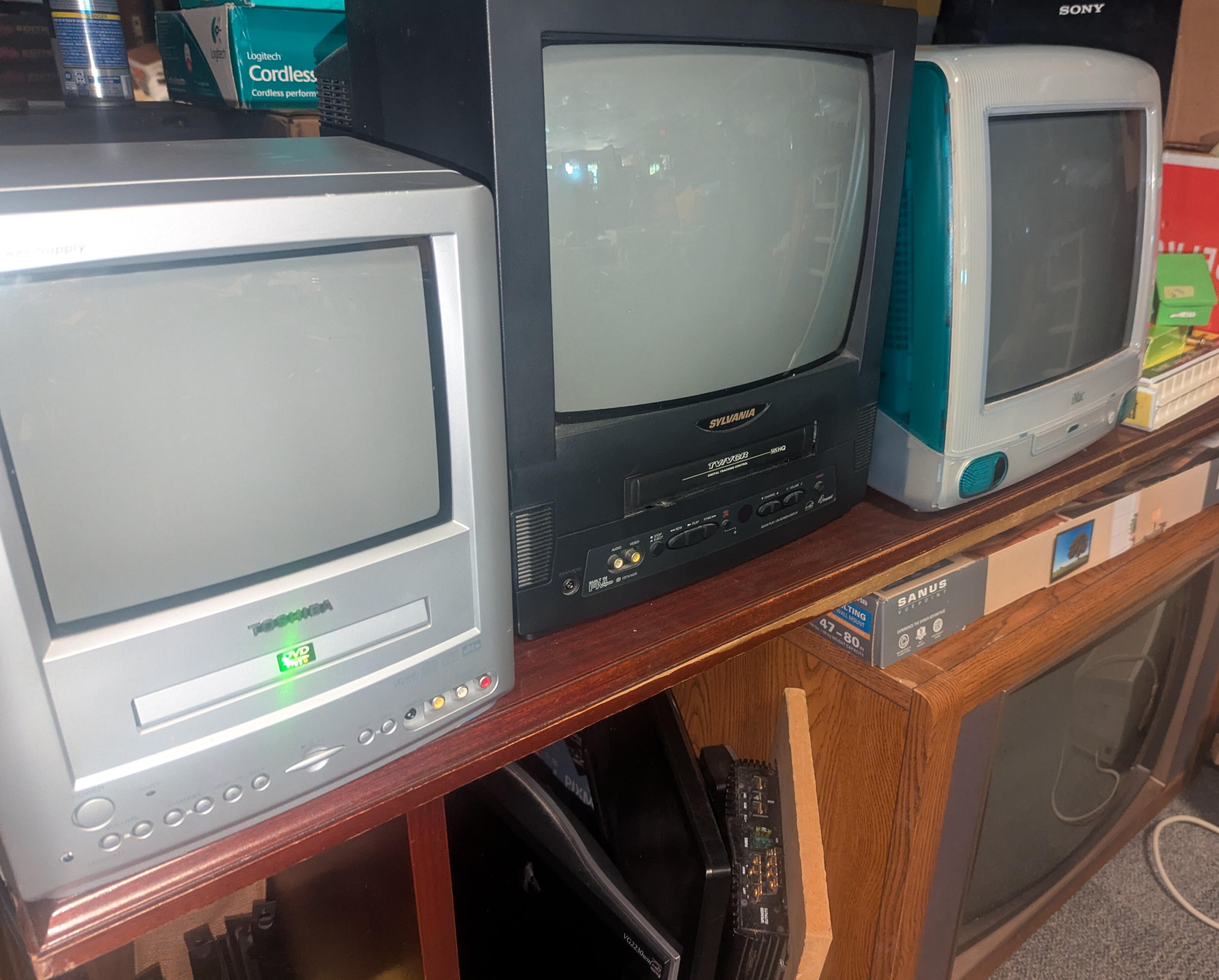 VCRs & TVs