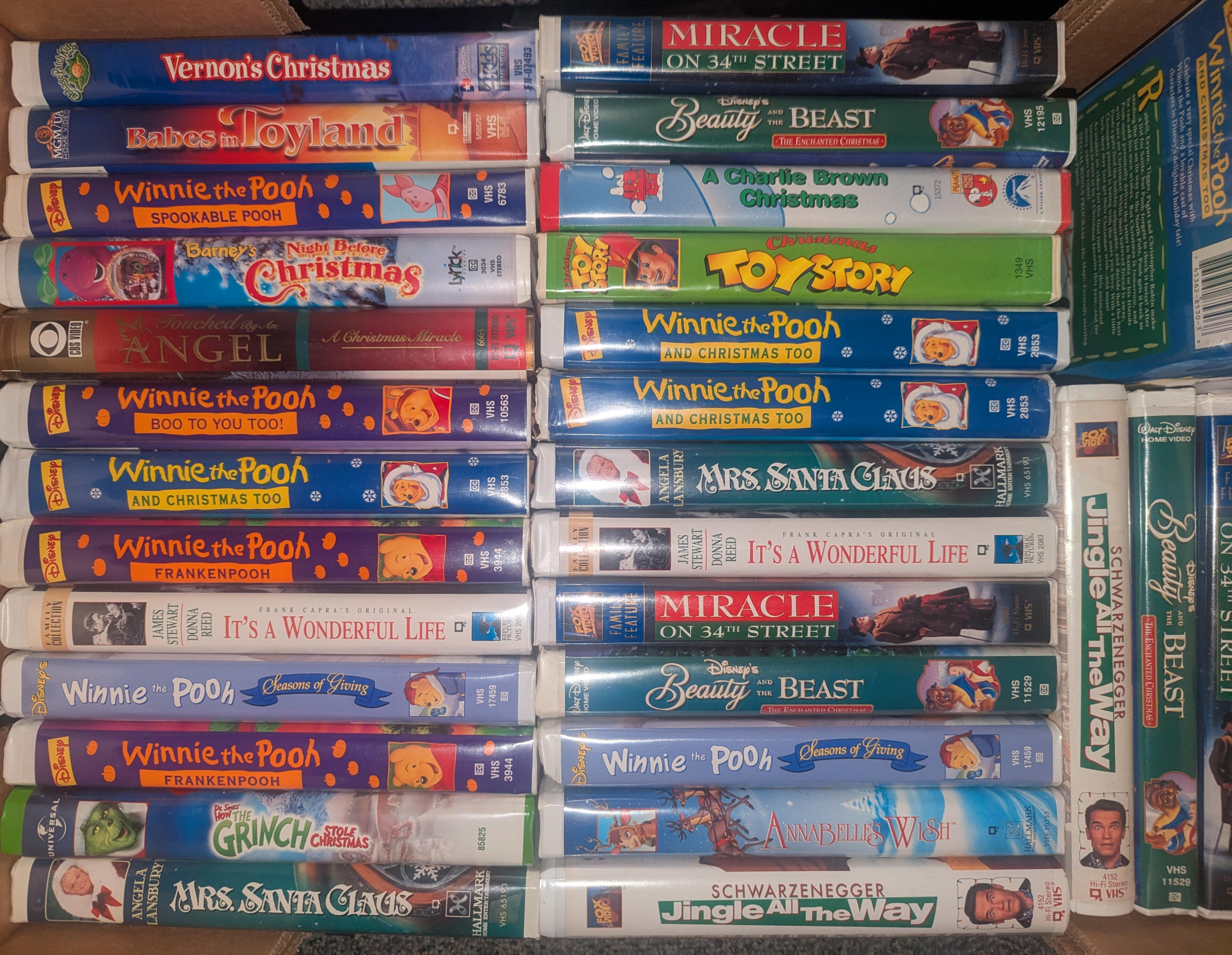Clamshell VHS